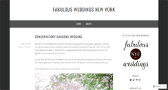 Desktop Screenshot of fabnycweddingblog.com